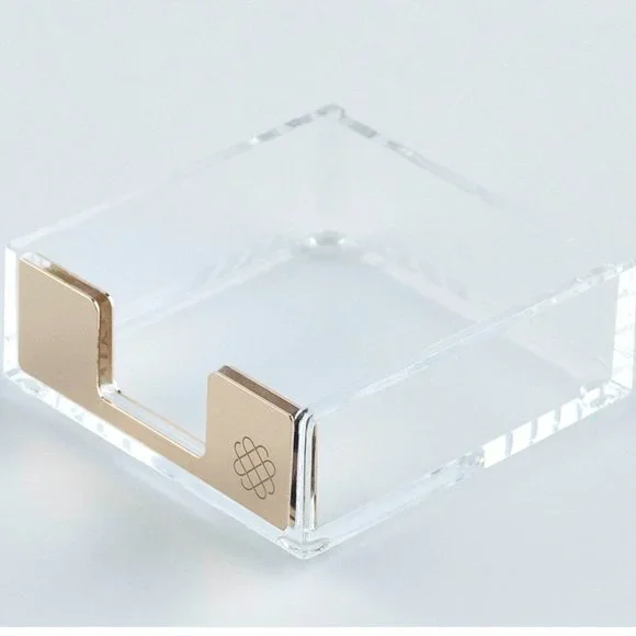 NIB Rose Gold Salt By Sabrina Desk Set - Picture 8 of 12